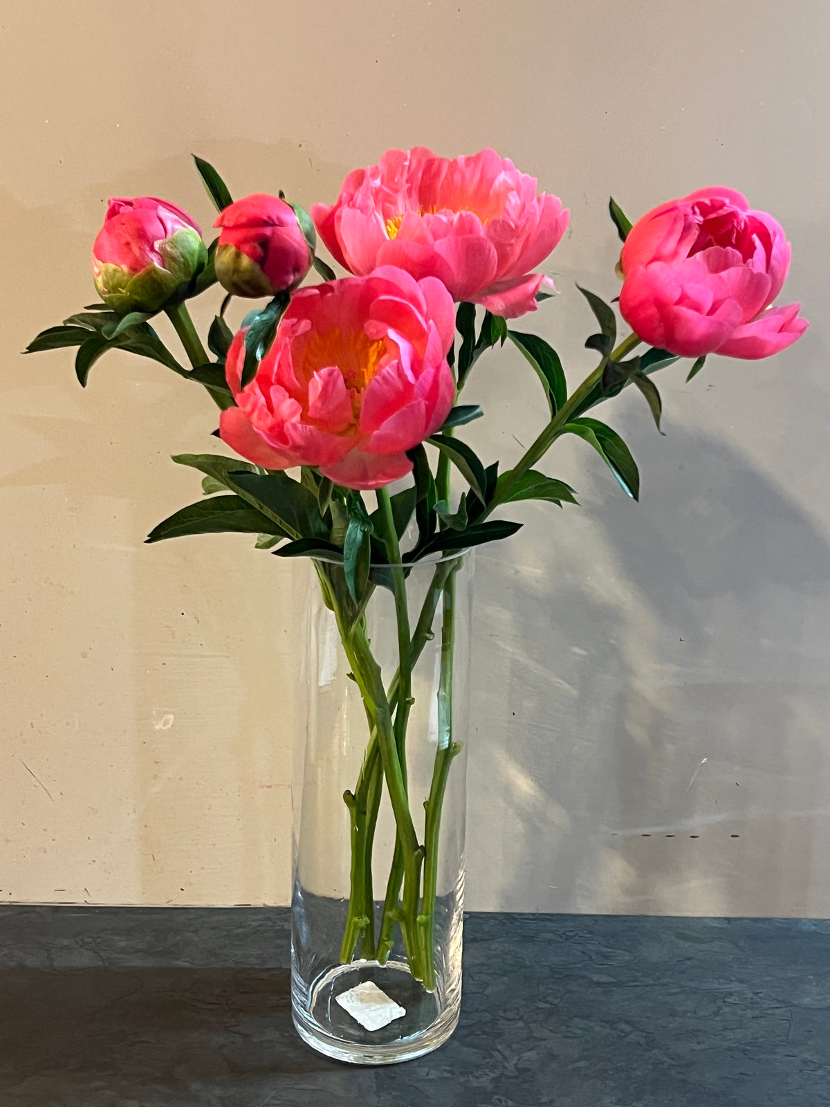 Cylinder Vase 30 x 10cm