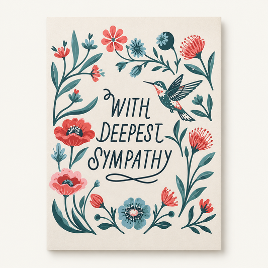 Card - With Deepest Sympathy