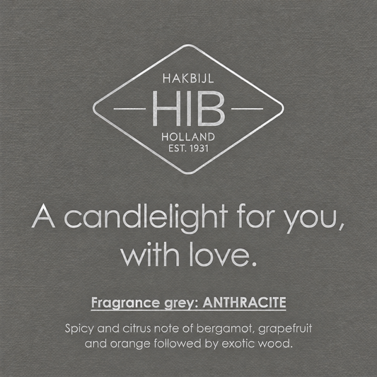 Hakbijl Candle Large - Black