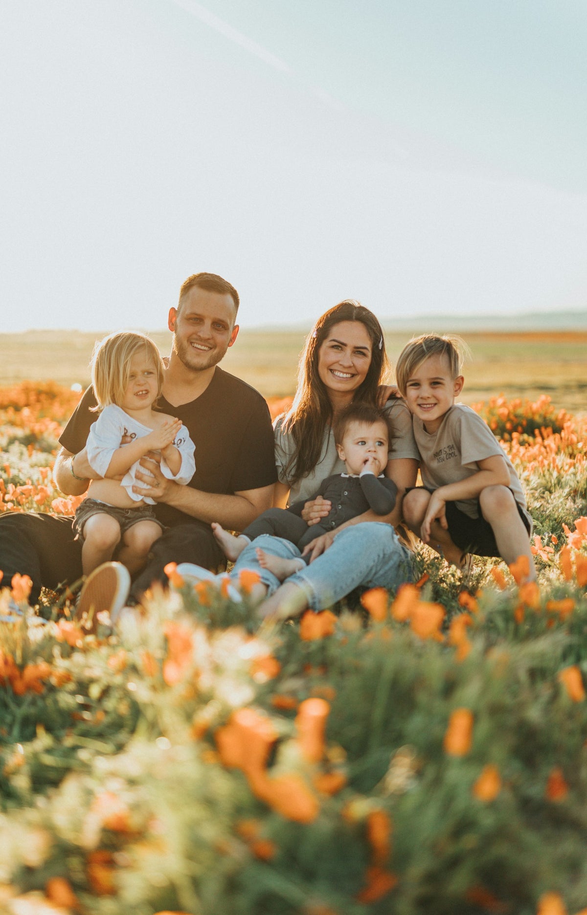Family photo example for the Personalised Photo Card